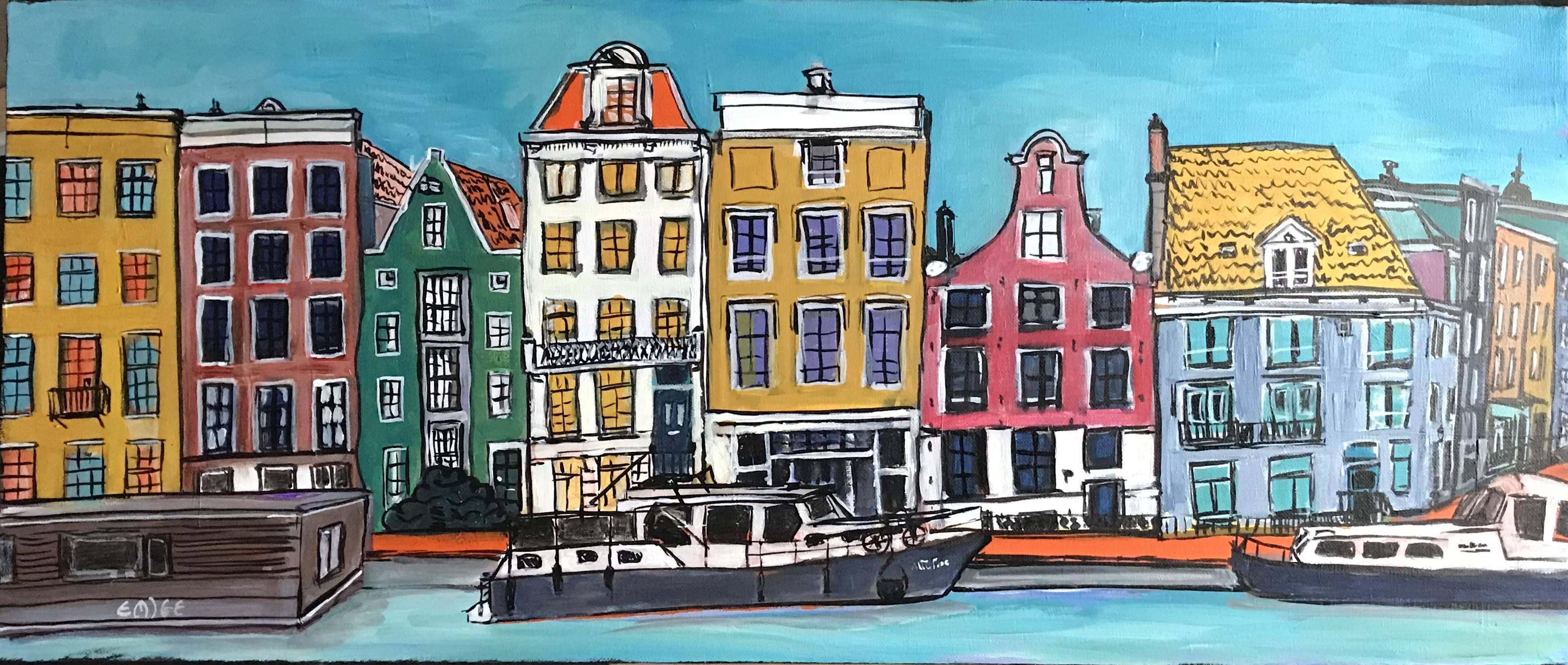 Kleurrijke kijk op Amsterdam