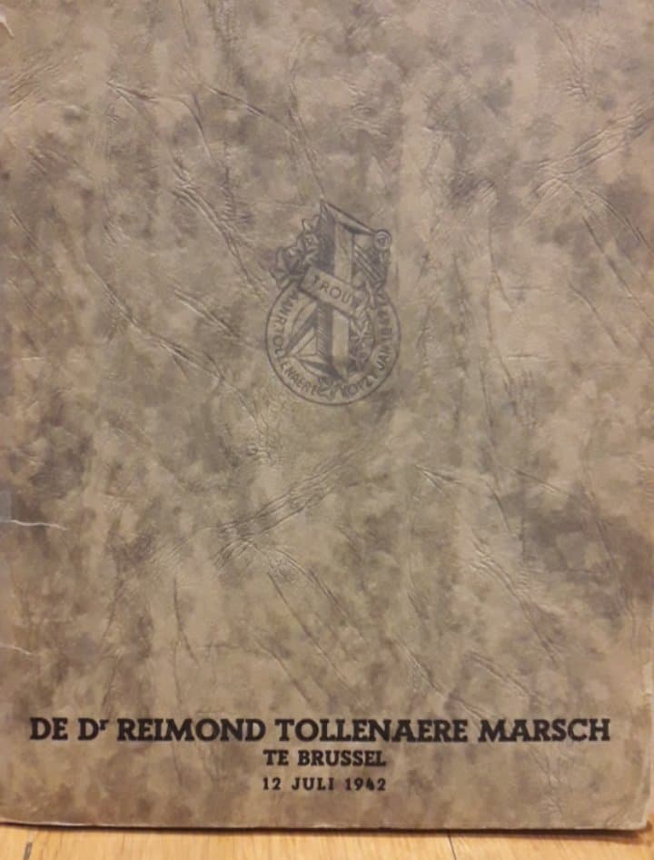Reimond Tollenaere Marsch - originele uitgave 1942 / alle bladen aanwezig