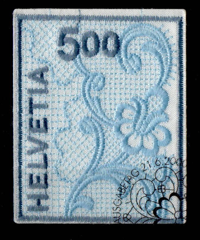 2000 NABA St. Gallen, Stickerei-Marke ET gest