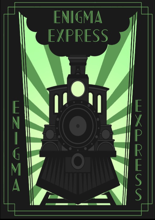 LOGO FOR THE MYSTERY EXPRESS ESCAPE ROOM GAME EPSOM