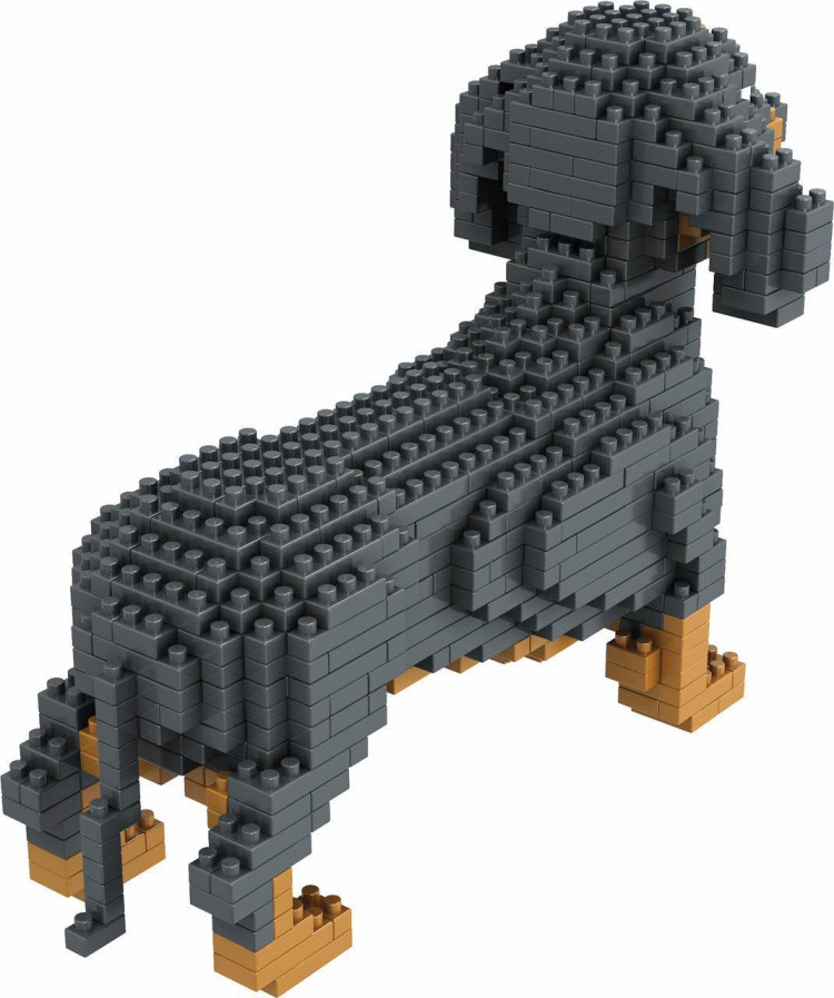 Dachshund Mini Lego Blocks