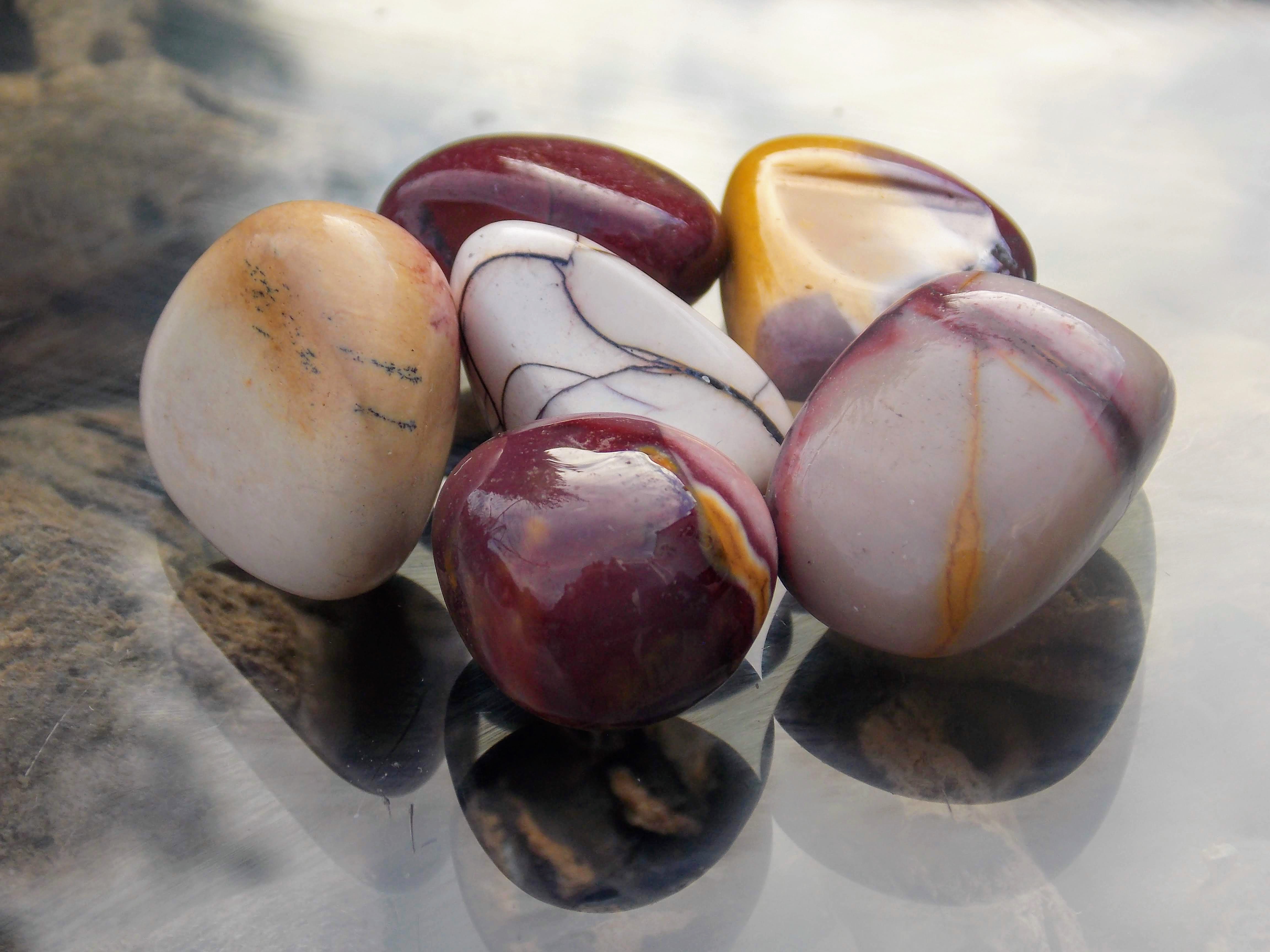 Australian Mookaite Polished Stones