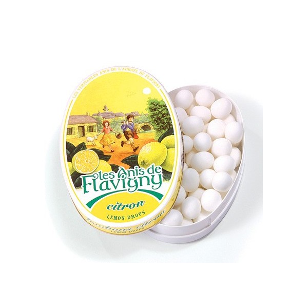 Snoeppastilles: Anis de Flavigny - citroen
