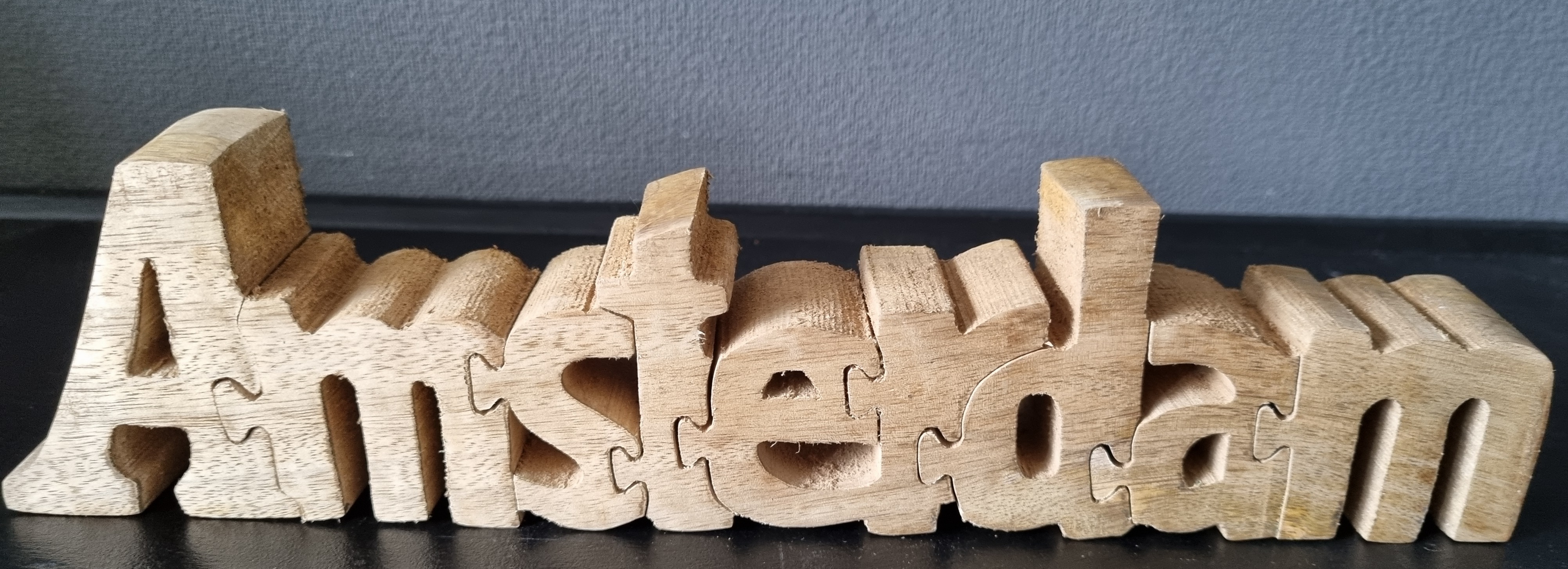 WOODEN PUZZLE: AMSTERDAM