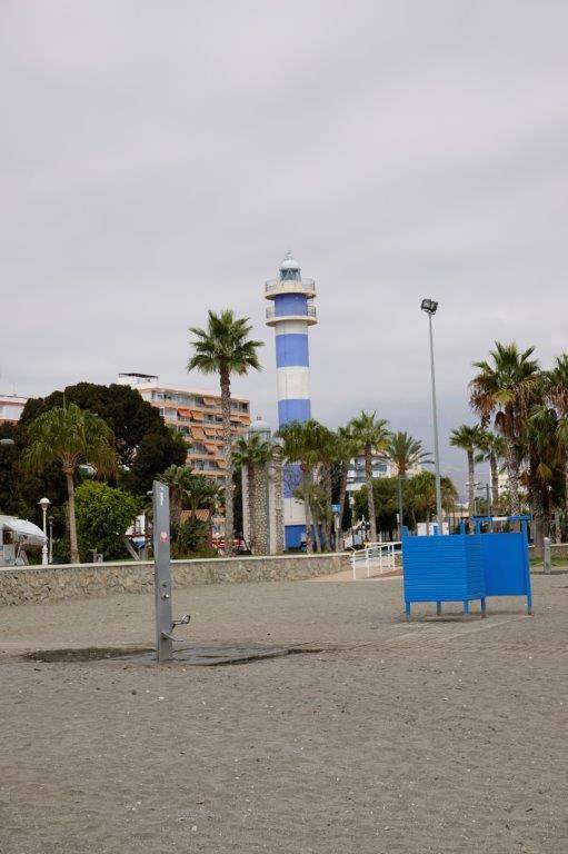 Malaga zal deze maand de stranddouches weer inschakelen