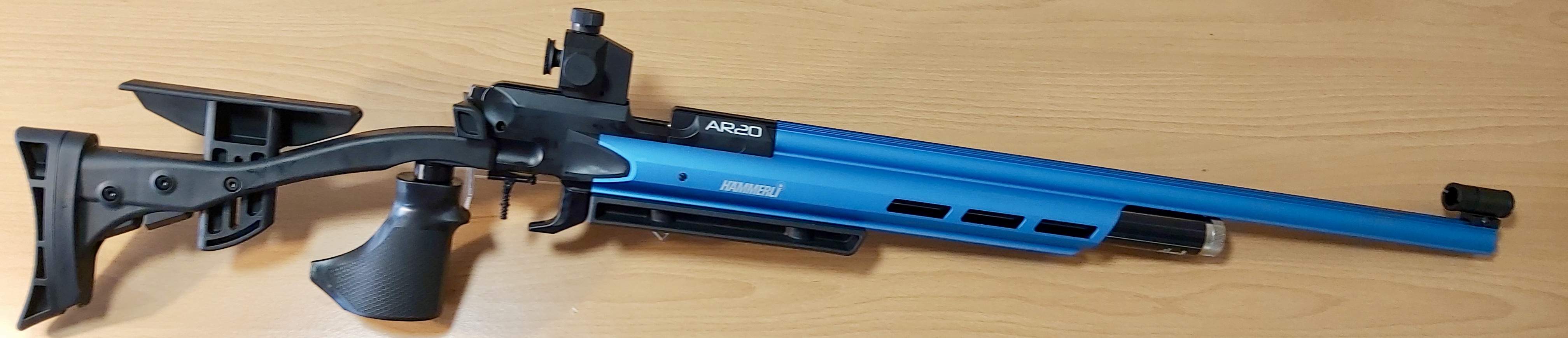 Hammerli AR20 blue pro, cal 4,5mm, Prijs 1150€