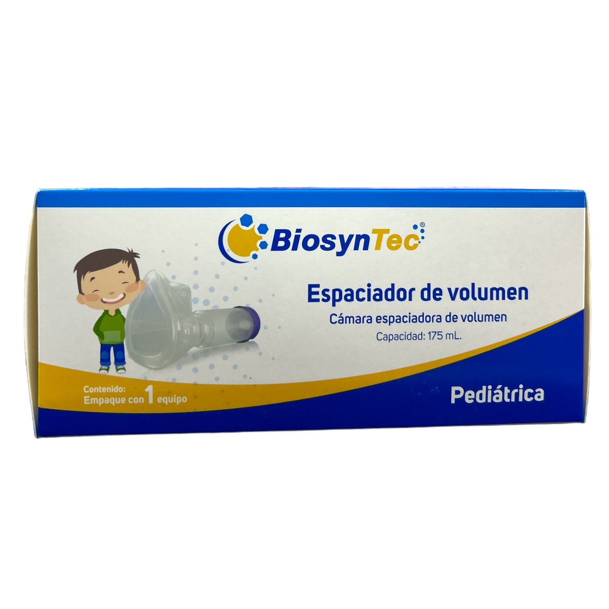 Espaciador De Volumen Pediatrico BIOSYNT (AEROCHAMBER)