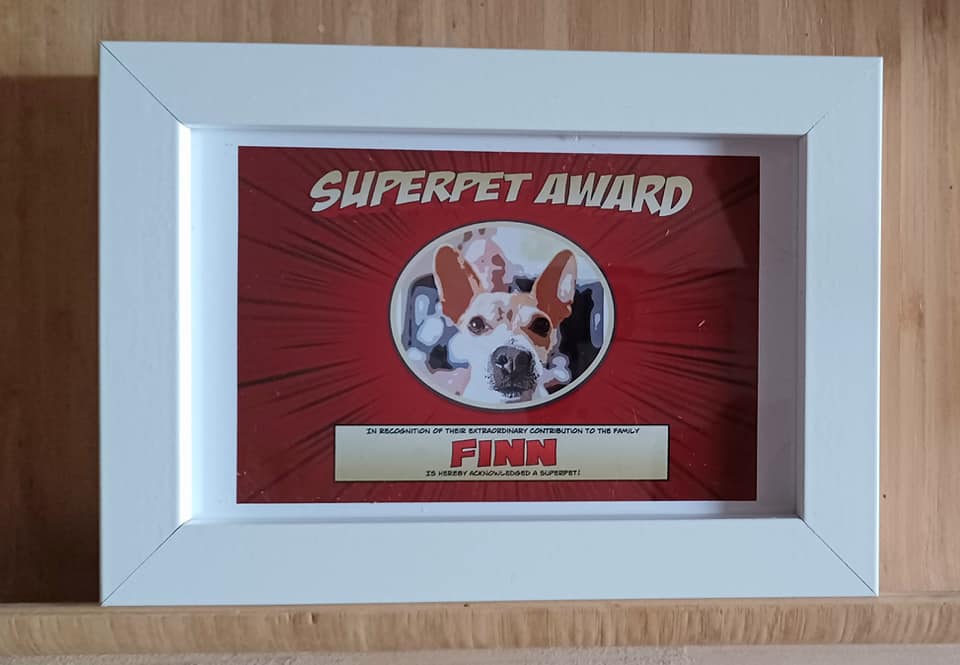 Framed Word Art Pet Memorial