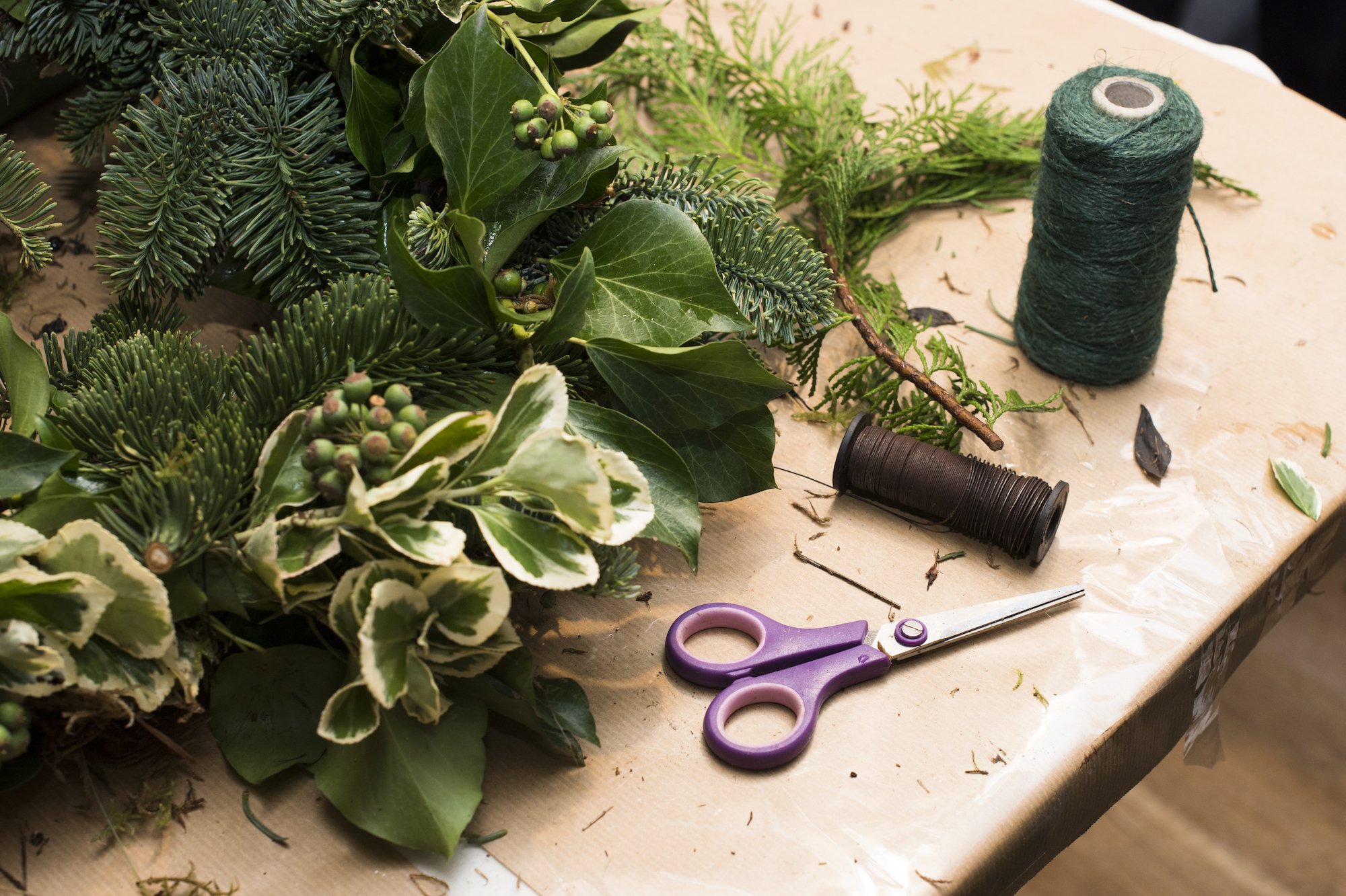 DIY Luxury Christmas Wreath Kit