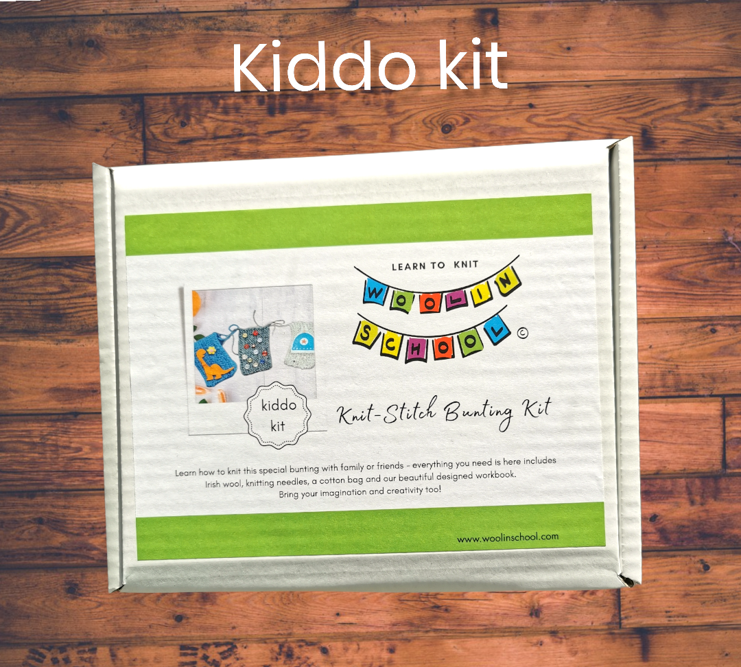 Knit-Stitch Bunting Kiddo Kit