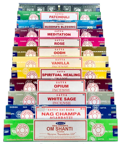 7 Pack's of Premium Incense (Assorted Scents)