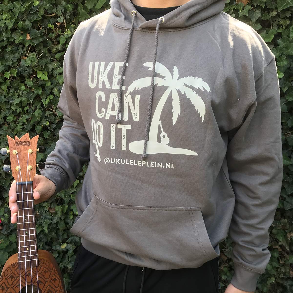 Uke can do it - hoodie [new design]