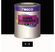 Rosco Supersaturated Paint Velour Black 6003 1 Litre