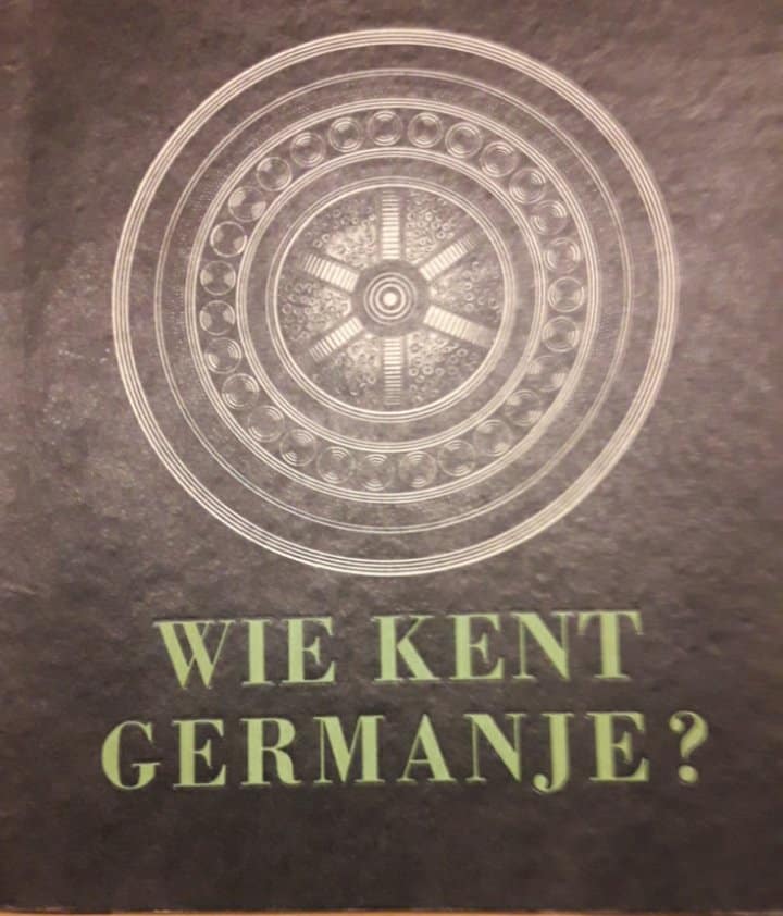 Wie kent Germanje ? Uitgeverij HAMER 1942 - zeldzaam Fotoboek