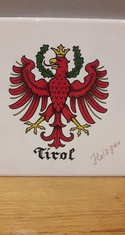 tegel Tirol 16cm x 16 cm