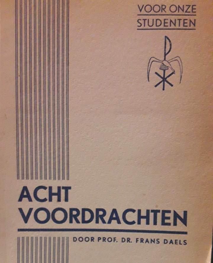 8 voordrachten van Professor Frans Daels - uitgave 1935 / IJzerbedevaart Diksmuide
