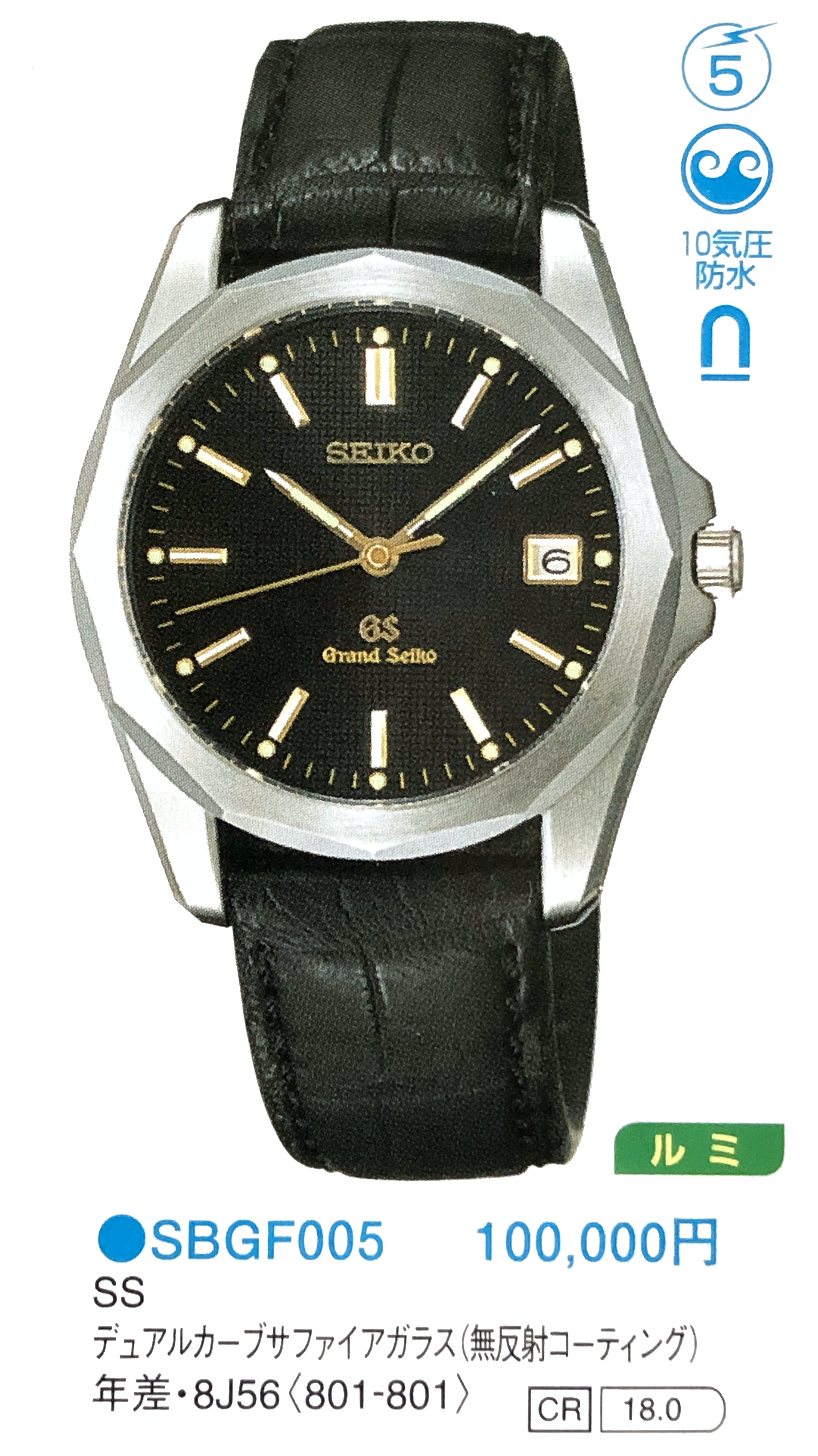 Grand Seiko 8J55-8010 SBGF005 (Sold)