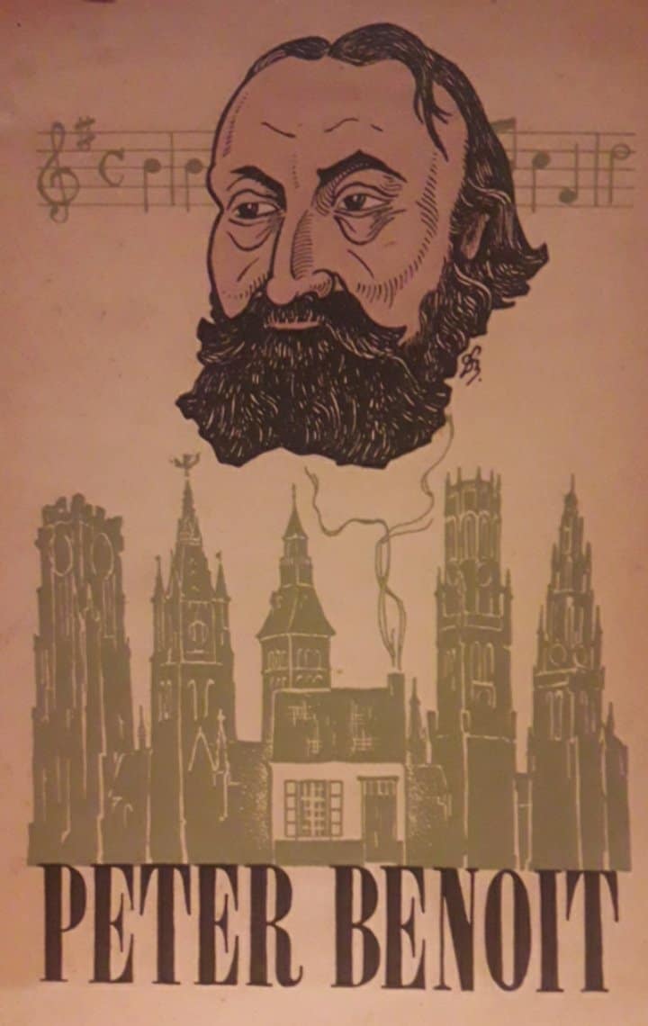 Brochure Peter Benoit 1834 - 1901 / uitgave 1951 - 31 blz
