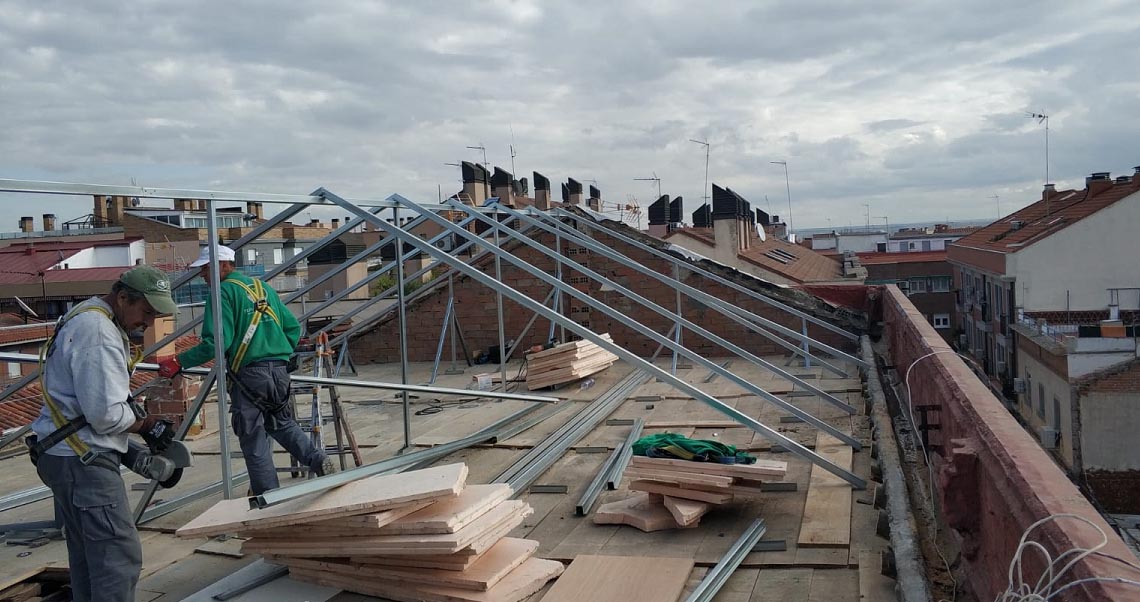 Empresa De Construcción, Instalación Y Montaje De TEJADOS LIGEROS De ...