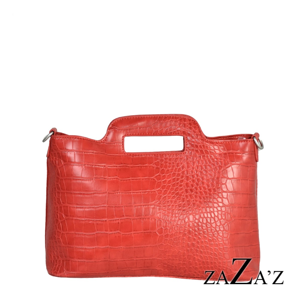 Leather Look tas Red zaZa'z