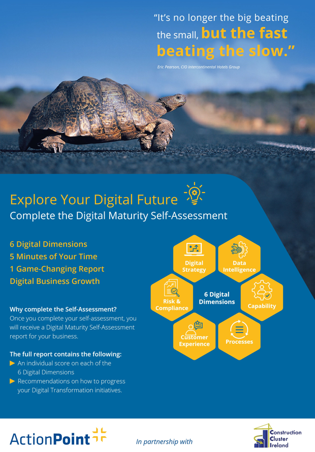 digital maturity self assessment tool poster