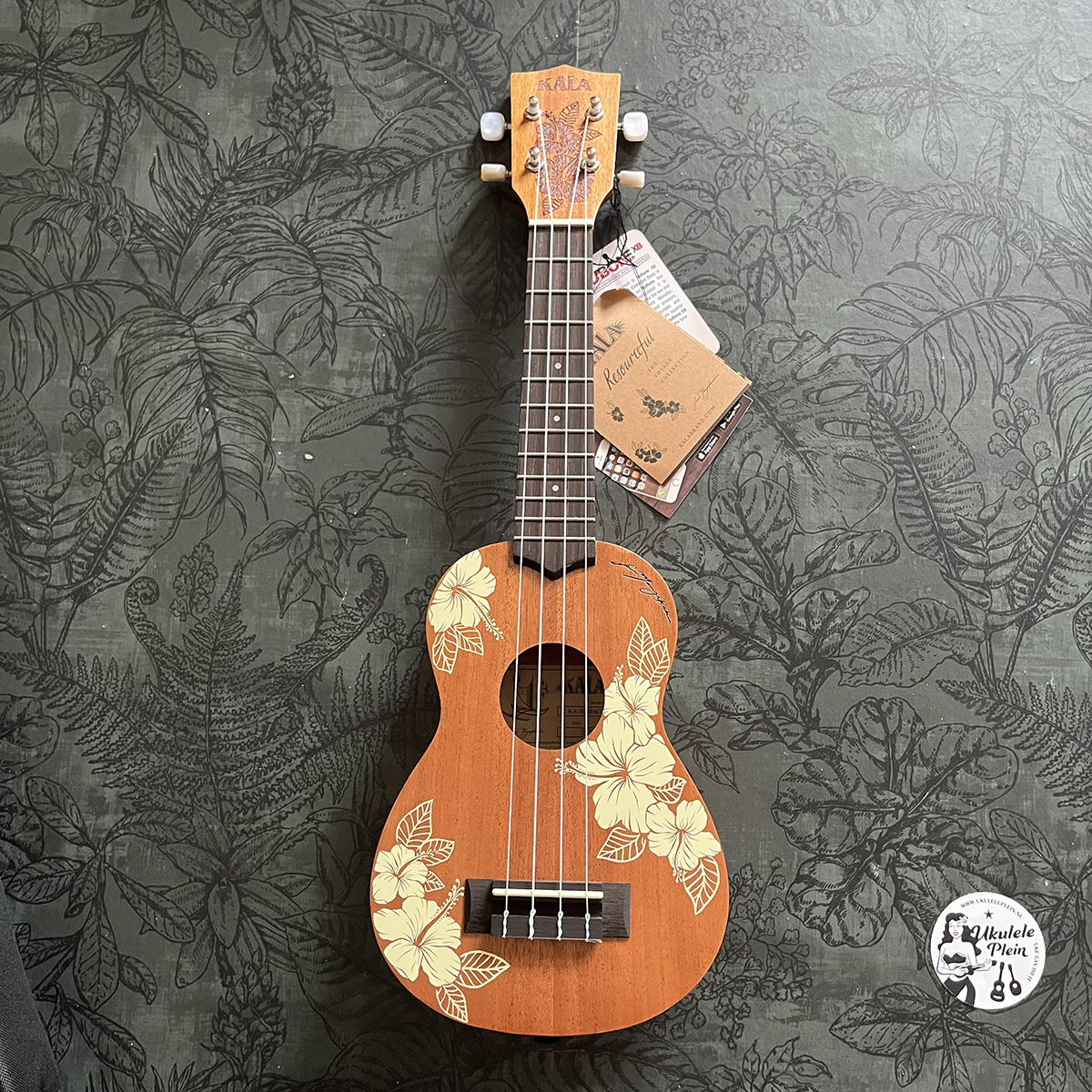 Kala hibiscus Sopraan Ukulele