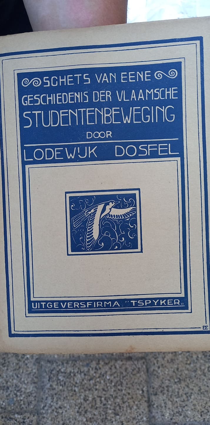 Geschiedenis der Vlaamse Studentenbeweging door Lodewijk Dosfel