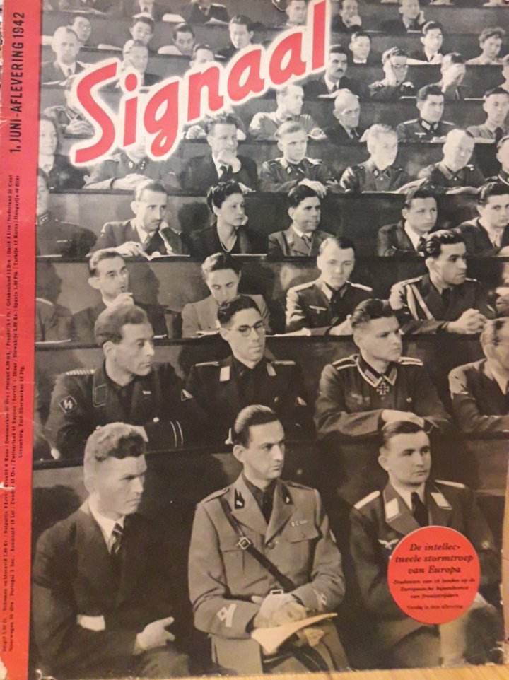 Propagandablad SIGNAAL -  zeer zeldzaam nummer 1942 nr 11 - Nederlandstalig