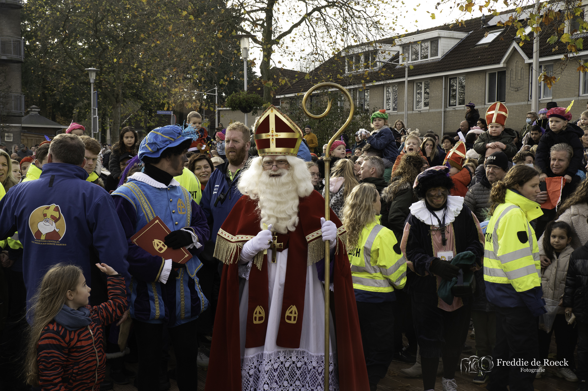 Sinterklaas is in Tilburg aangekomen