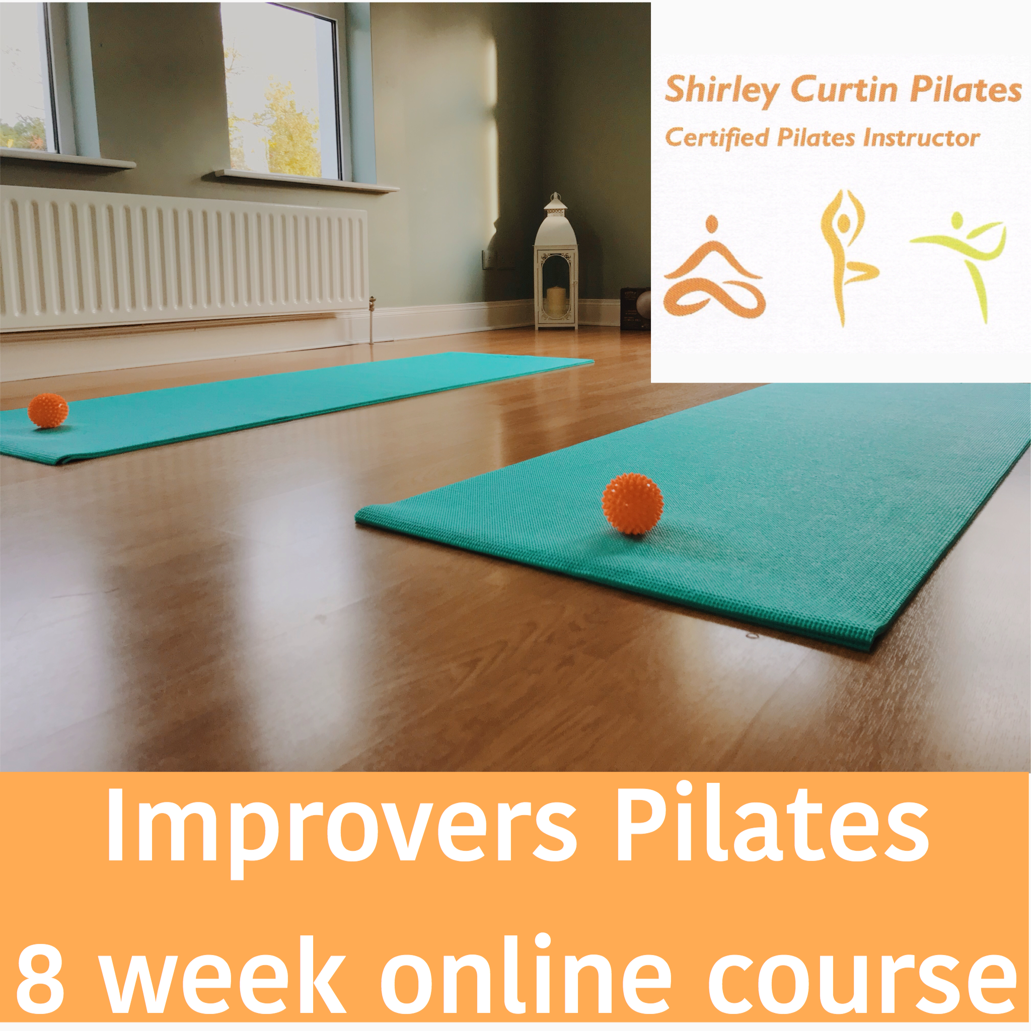 Improvers Pilates: 8-week online course