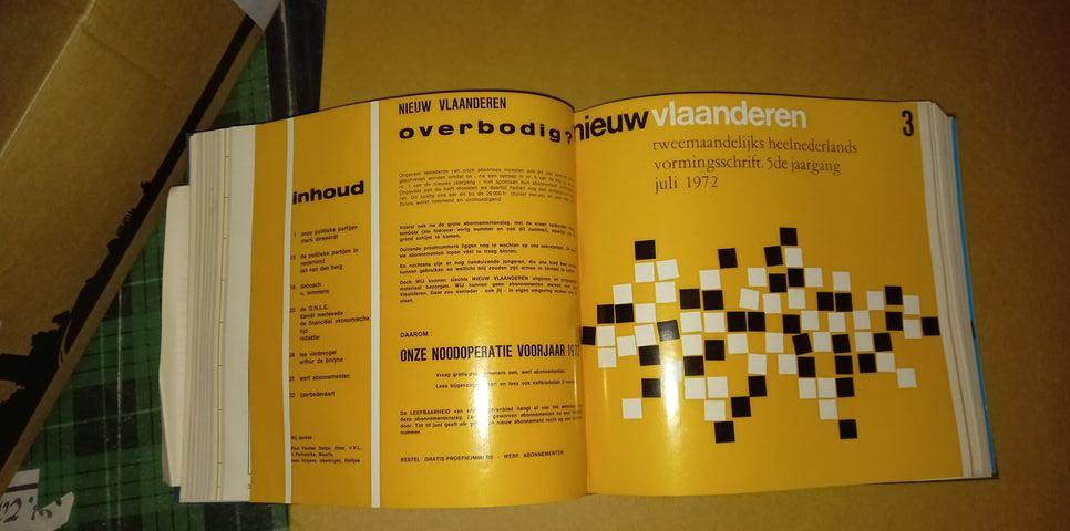 Nieuw Vlaanderen 1970-1974 ingebonden