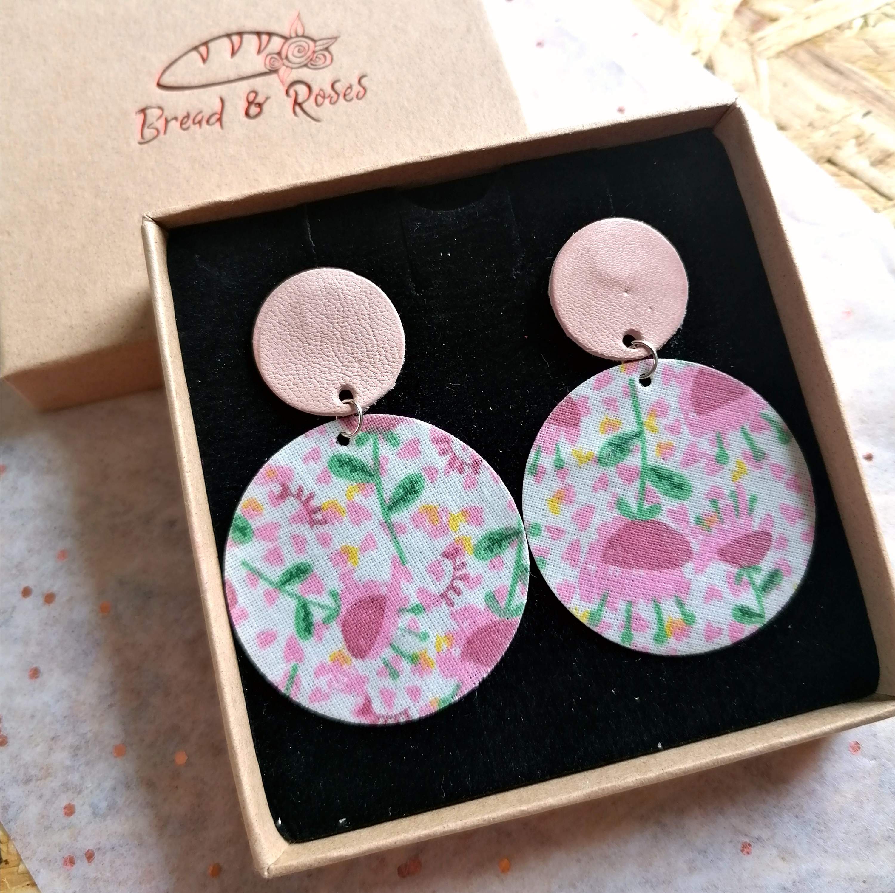 50% OFF Ada Vintage Fabric Earrings - 7 Colours