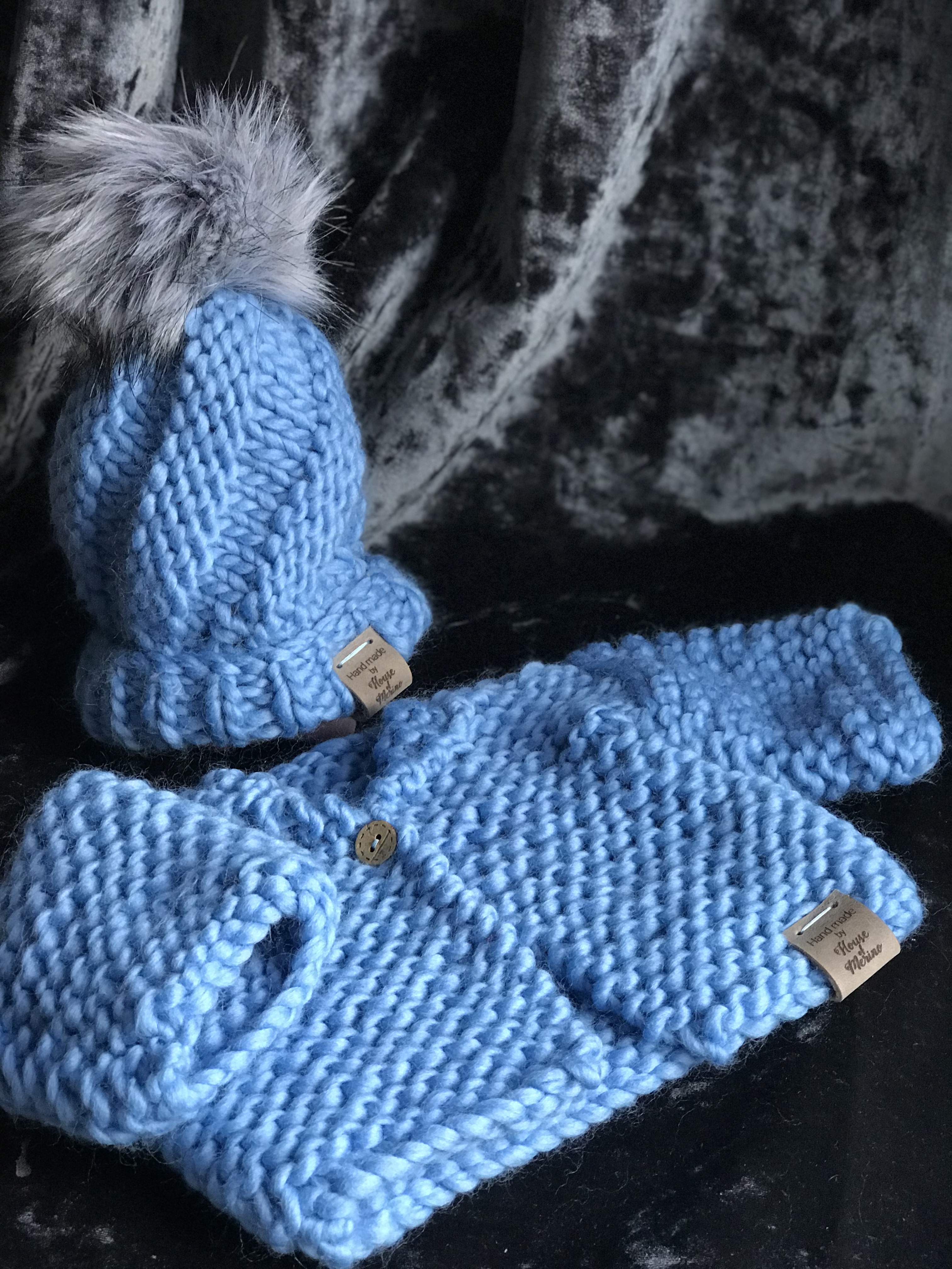 Merino chunky knit cardigan - Simply chunky