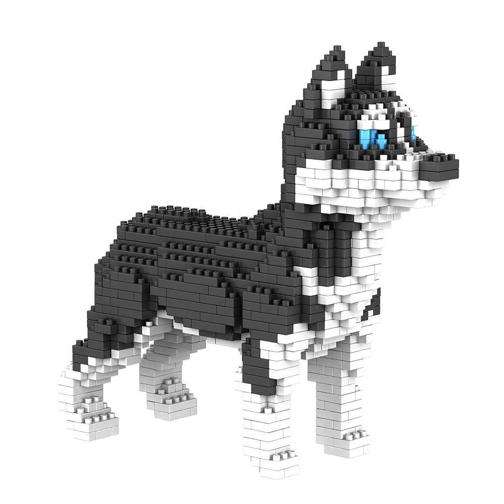 Husky Mini Lego Blocks