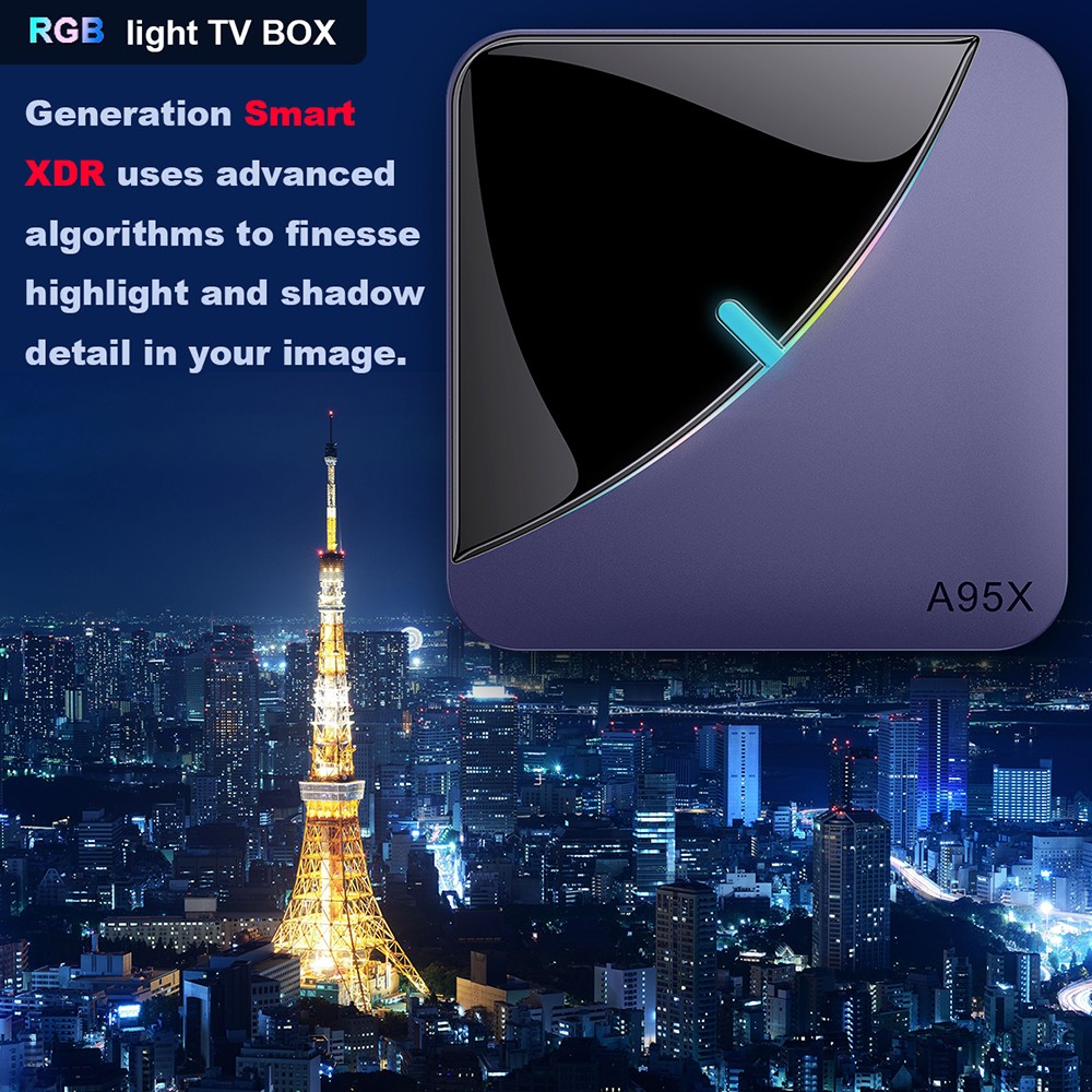 A95X FX W II 8K incl.12 maanden Live tv. ( FLEX)