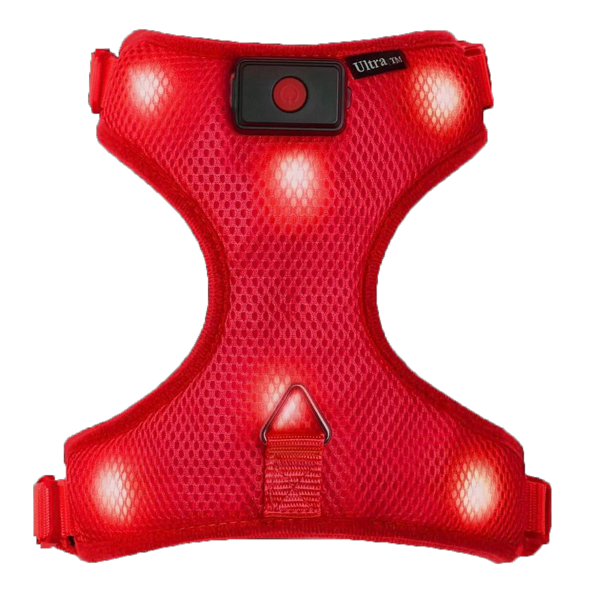 LED Dog Harness - Small (Red)