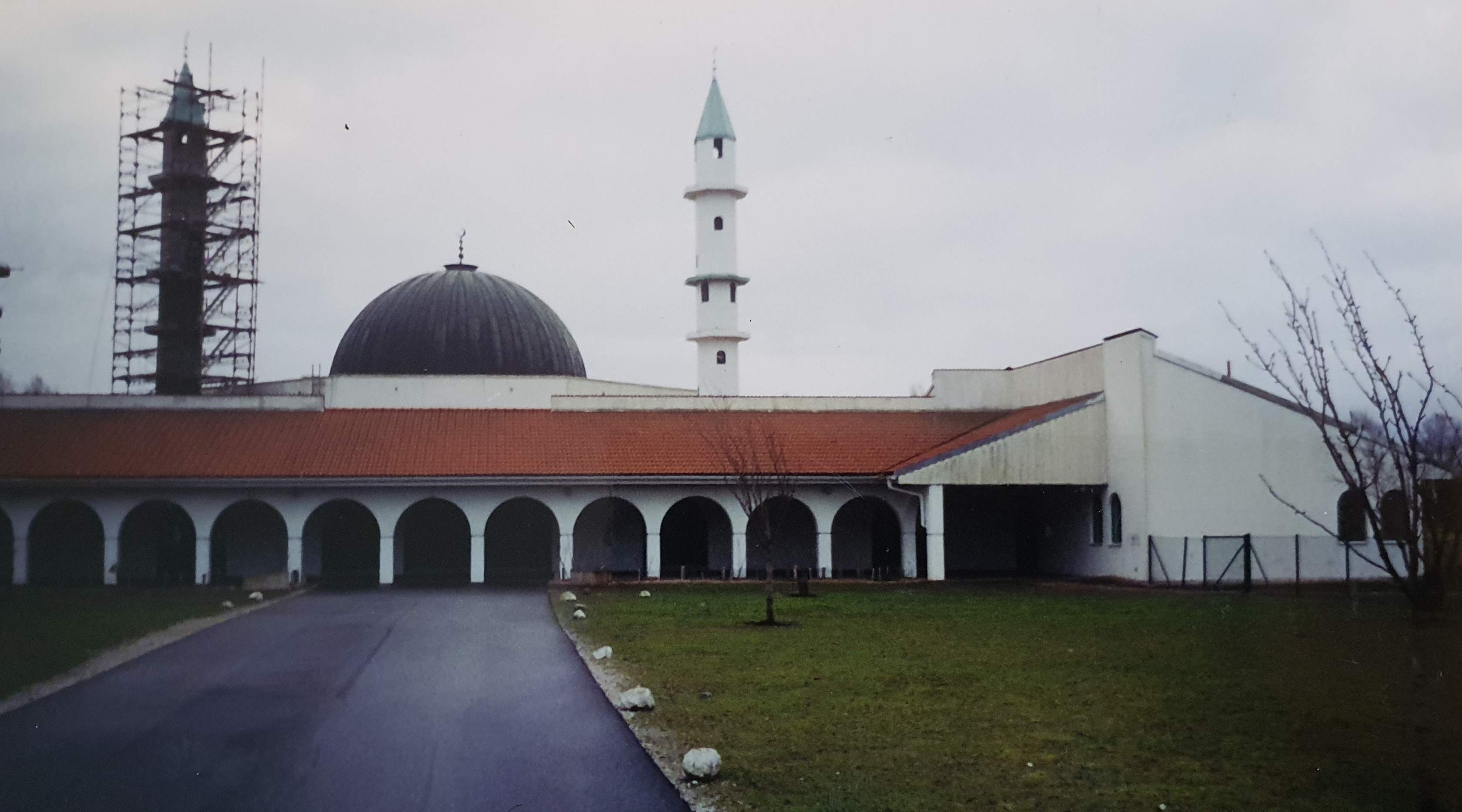 Moskébyggets, minareter 2001.