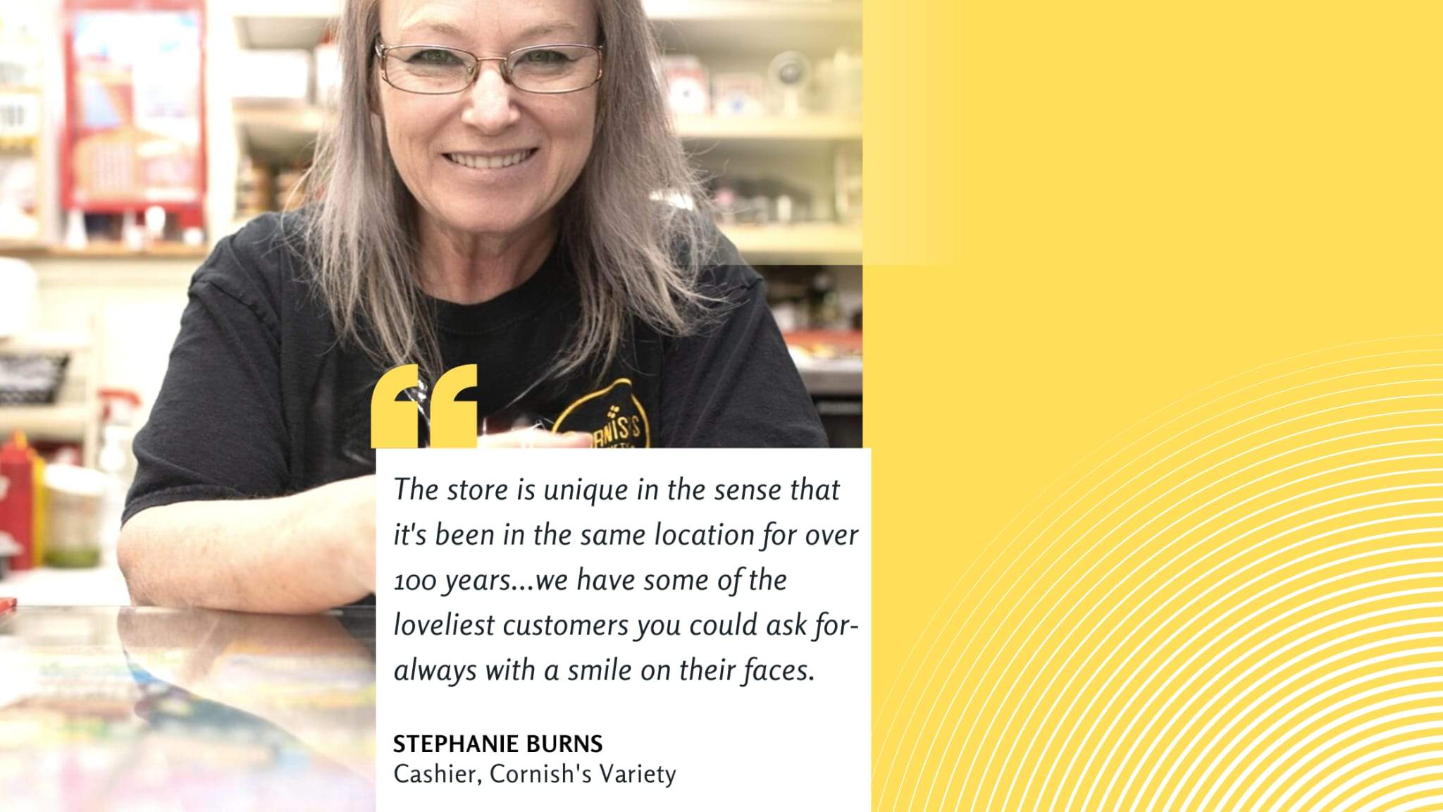 Testimonial Series – Unique Store and Smiling Customers