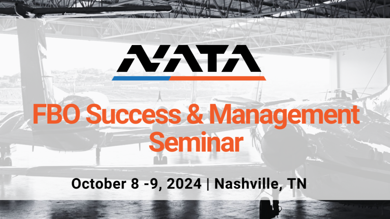 NATA Success & Management Seminar - Save The Date