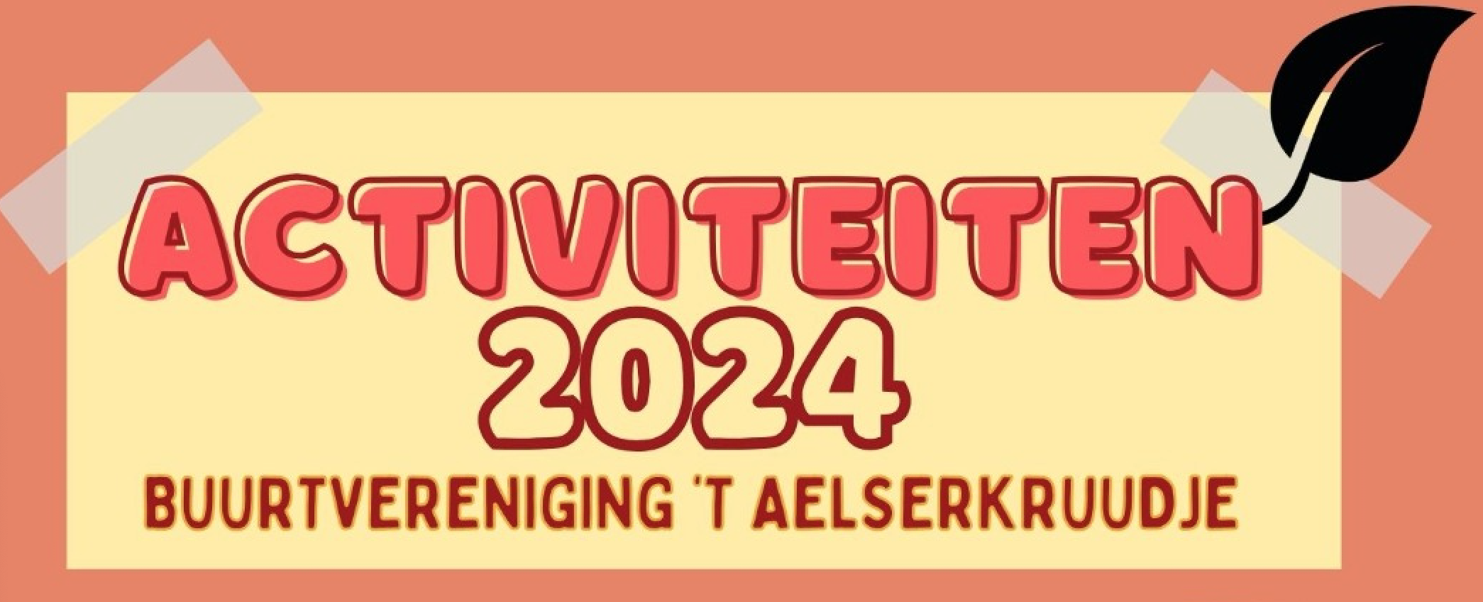 Activiteiten buurtvereniging 2024