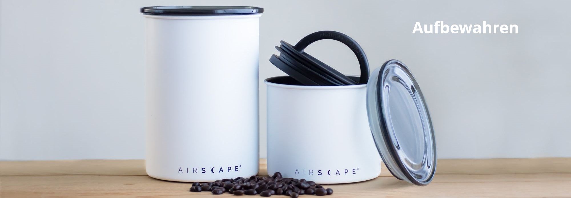 Airscape Frischhaltedosen für dein Kaffee
