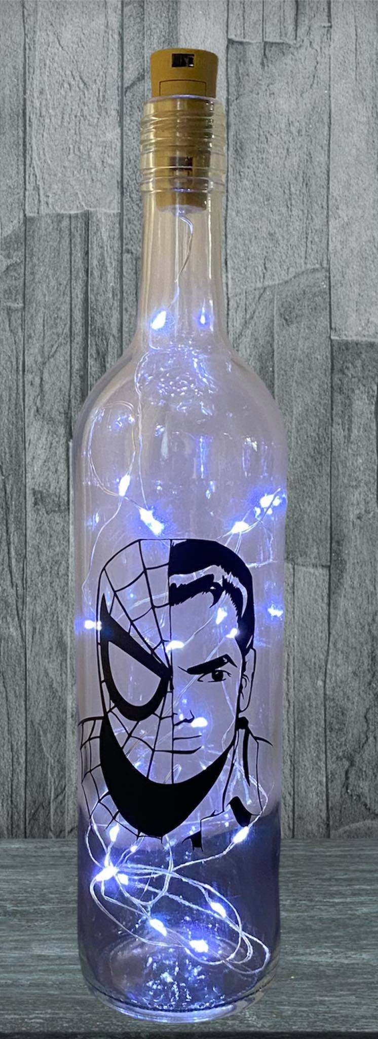 Spiderman/Peter Parker Light Up Bottle