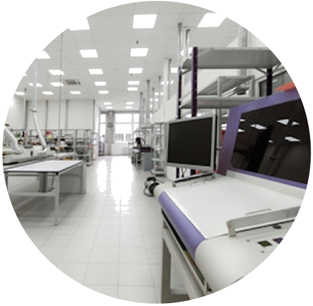 Clean room facilities for PCB manufacture