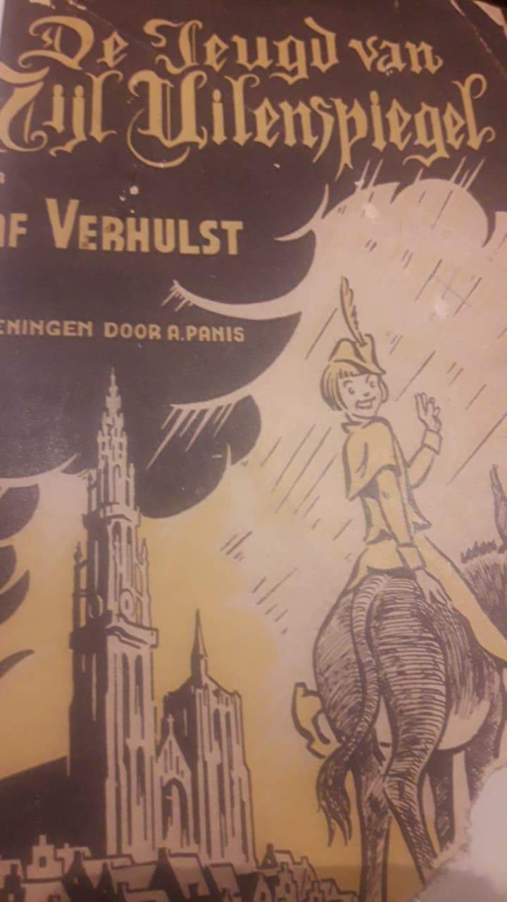 Volk en Staat 1942 - De jeugd van Tijl Uilenspiegel door Raf Verhulst / Tekeningen Panis