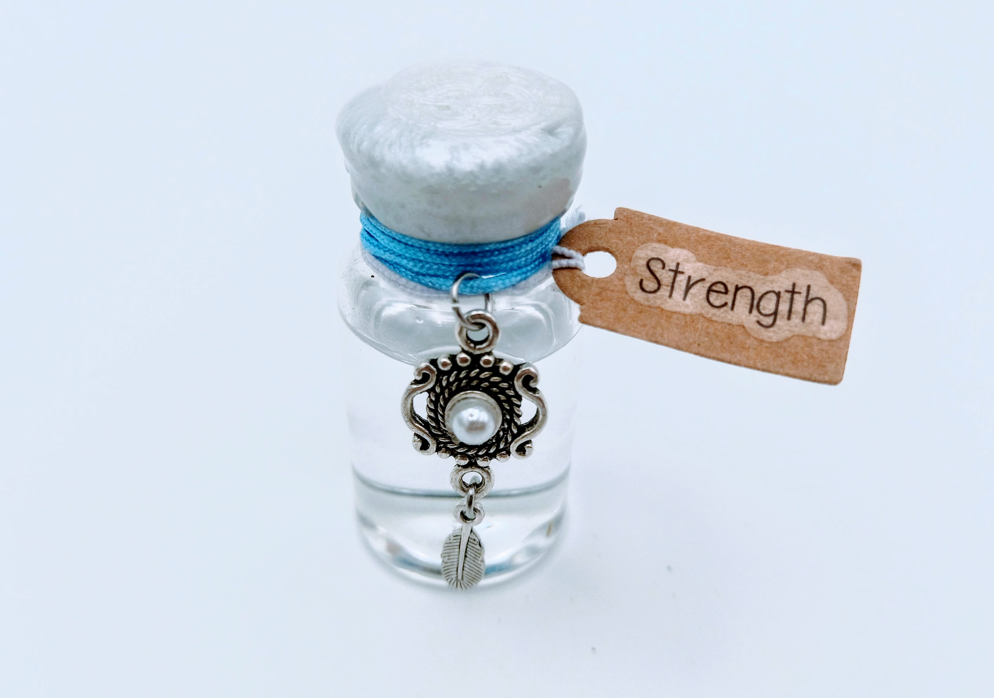 VIAL* Protection and Strength - Vial filled with St.Brigid Well Water from an Irish Holy Well.