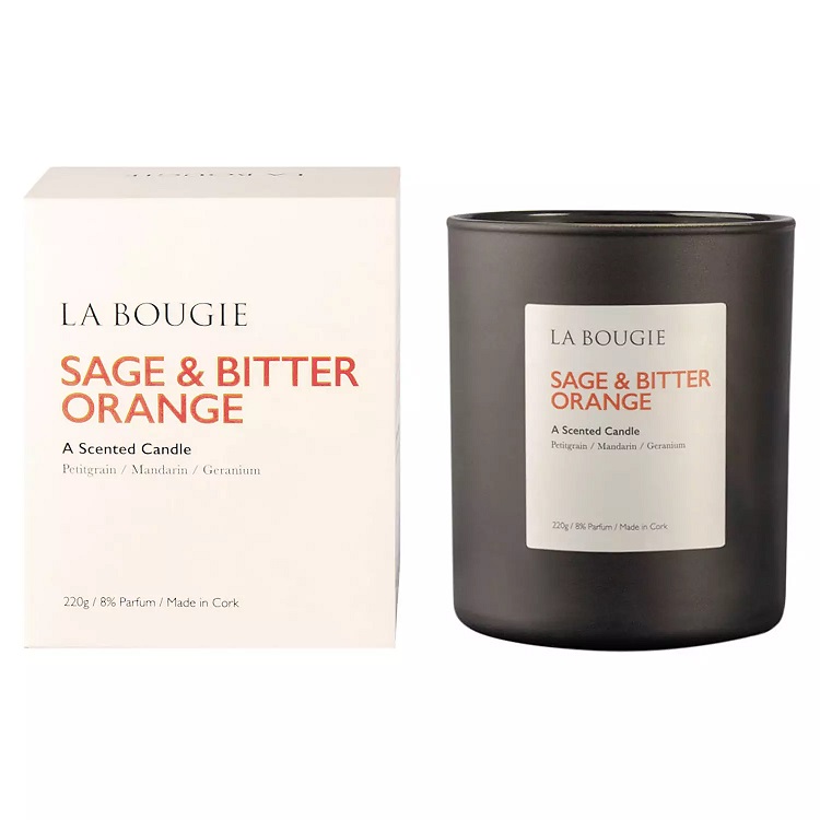 La Bougie Candle sage and bitter orange