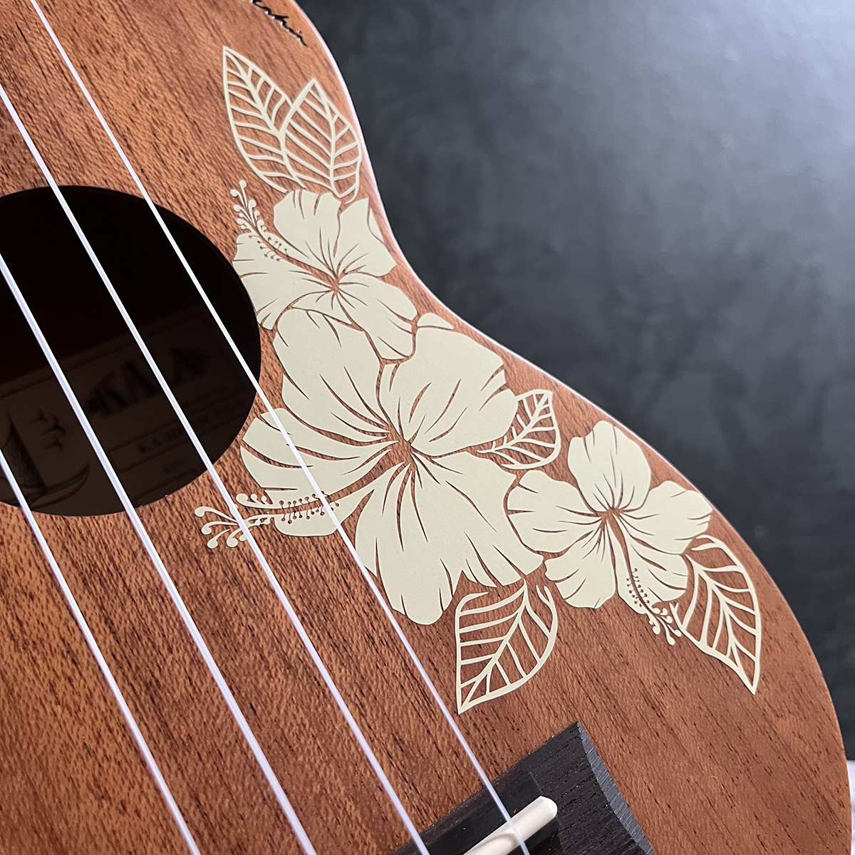 Kala hibiscus Sopraan Ukulele