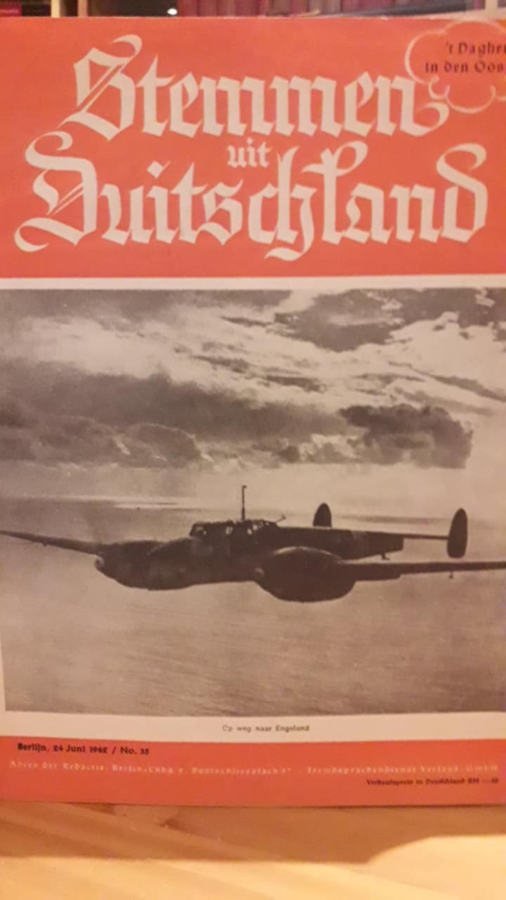 Vlaamse propaganda / Stemmen uit Duitsland nr 35 - 1942