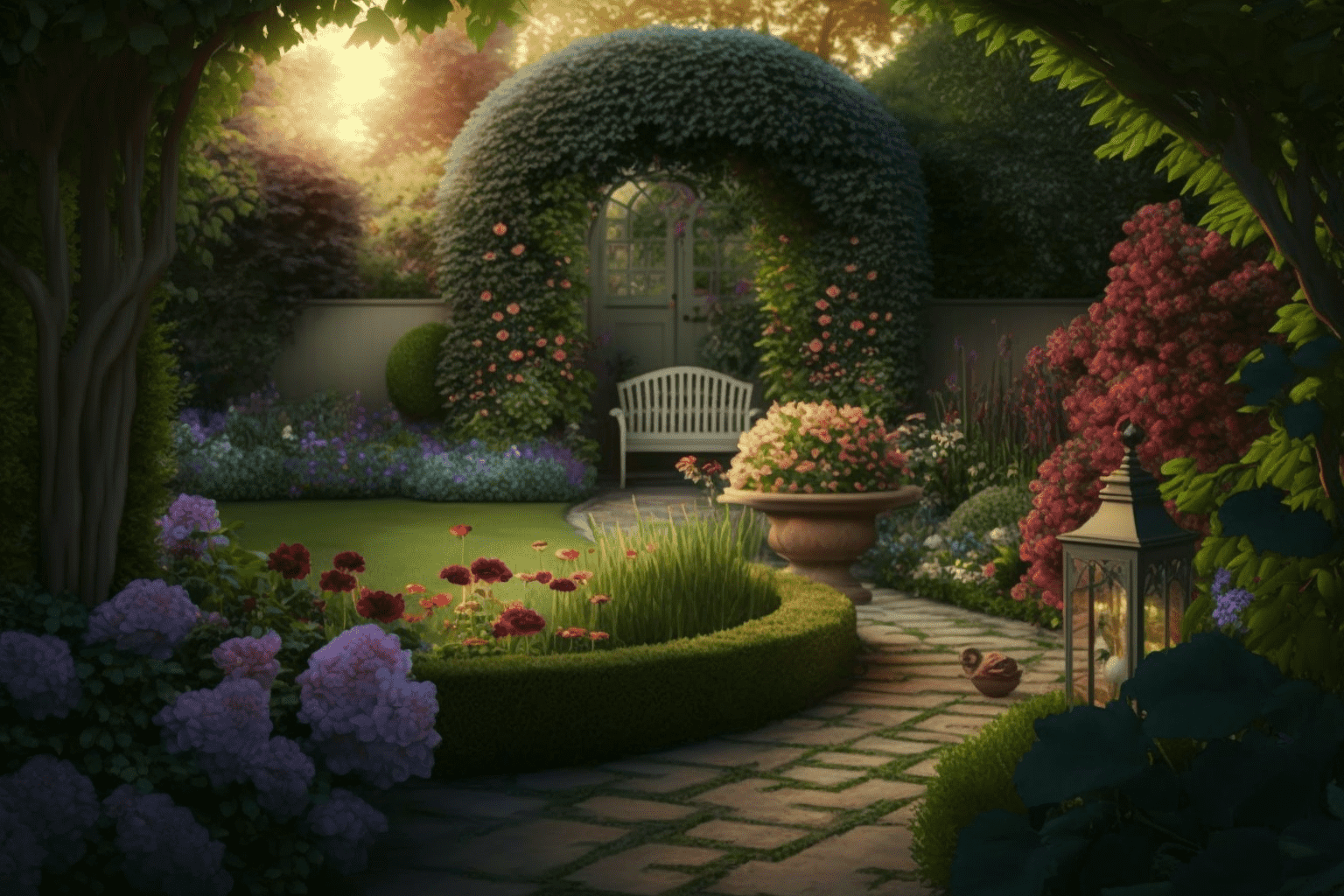 How to Design a Romantic Garden