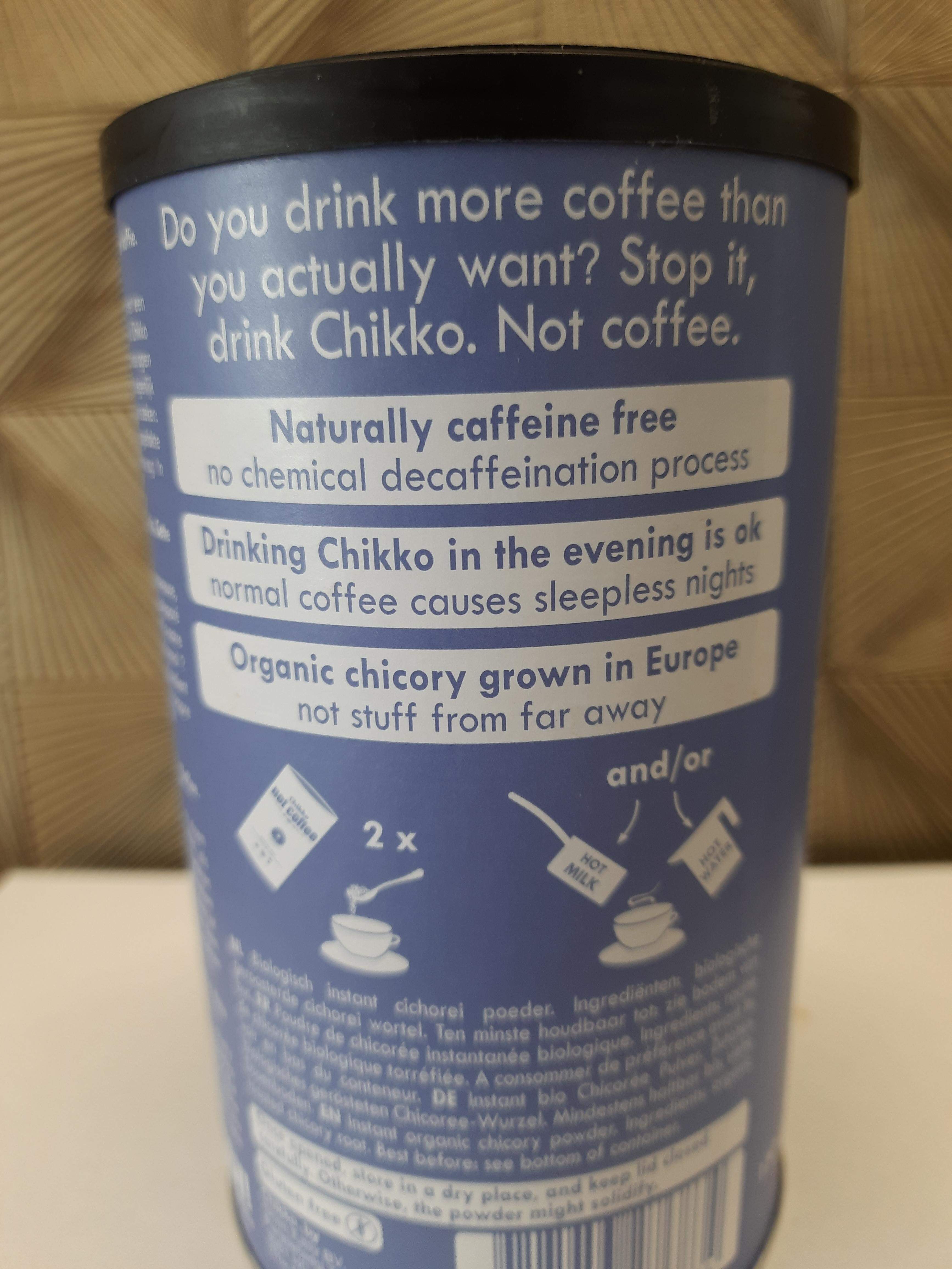 Chikko not coffee 150 gram